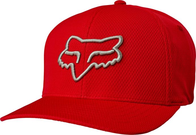 FOX LITHOTYPE FLEXFIT HAT cardinal