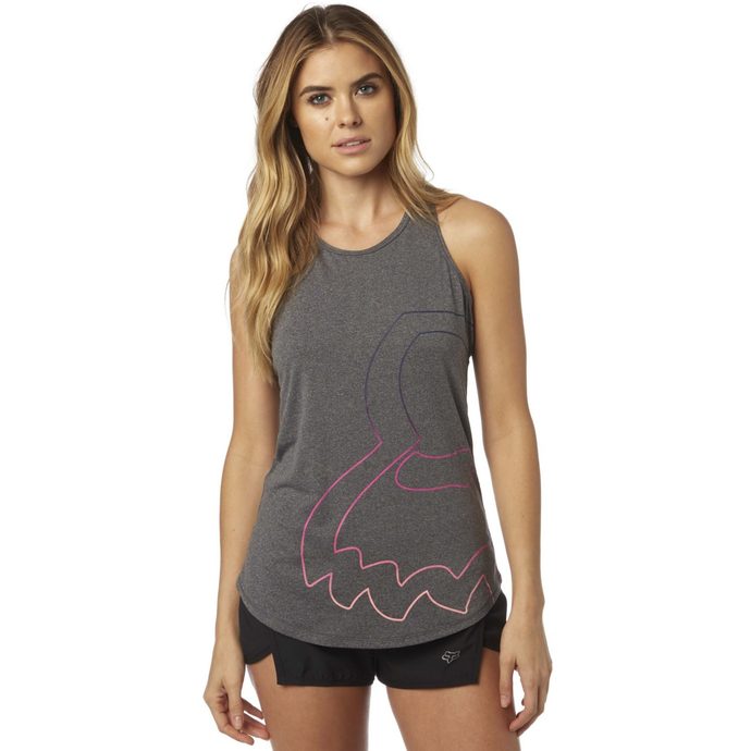 FOX Eyecon Tback Tank Heather Grey