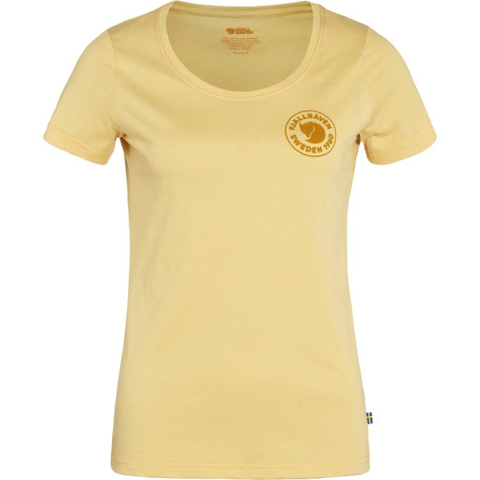 FJÄLLRÄVEN 1960 Logo T-shirt W Mais Yellow