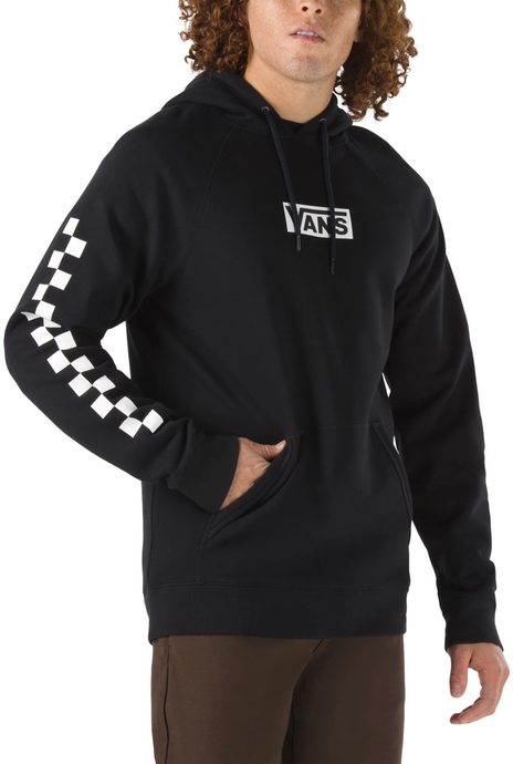 VANS VERSA STANDARD HOODIE black-checkerboard