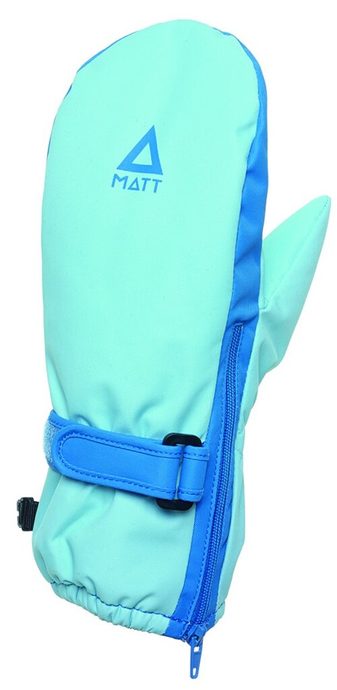 MATT OPEN SIDE KID MITTEN, turquoise