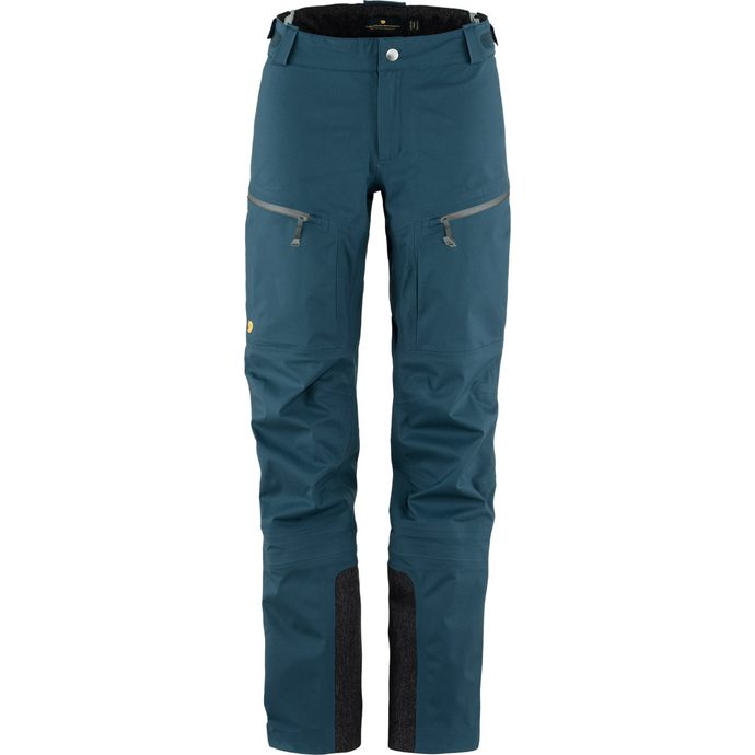FJÄLLRÄVEN Bergtagen Eco-Shell Trousers W Mountain Blue