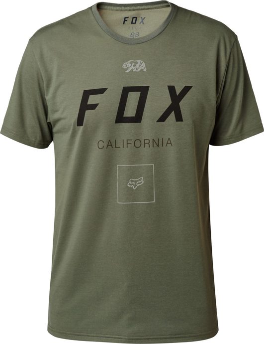 FOX Growled SS Tech Tee Dark Fatigue