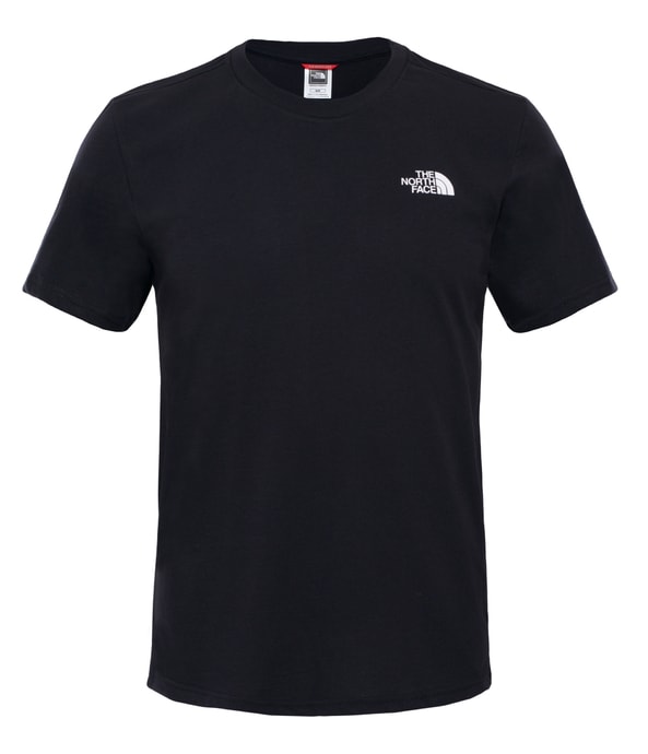 THE NORTH FACE M S/S SIMPLE DOME TE BLACK