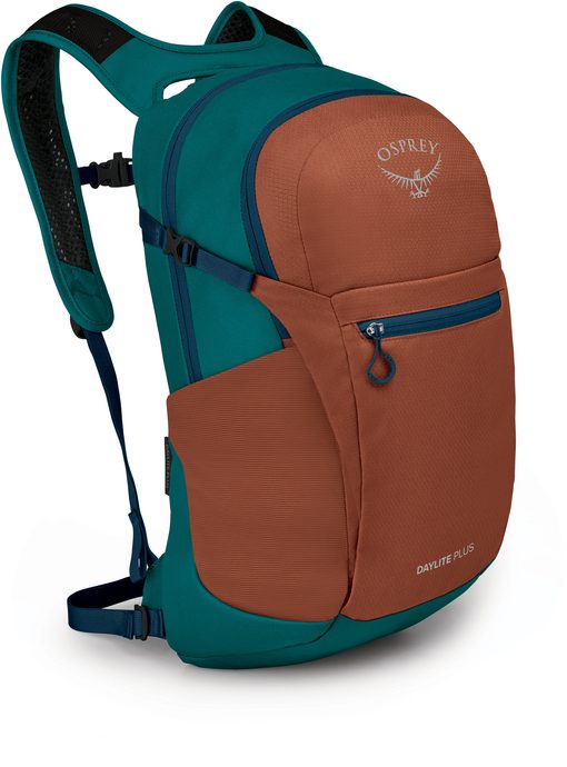 OSPREY DAYLITE PLUS 20, umber orange/verdigris green