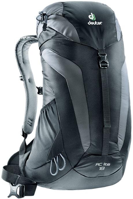 DEUTER AC Lite 18 black-titan - turistický batoh