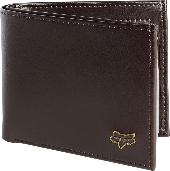 FOX Bifold Leather Wallet NS, brown