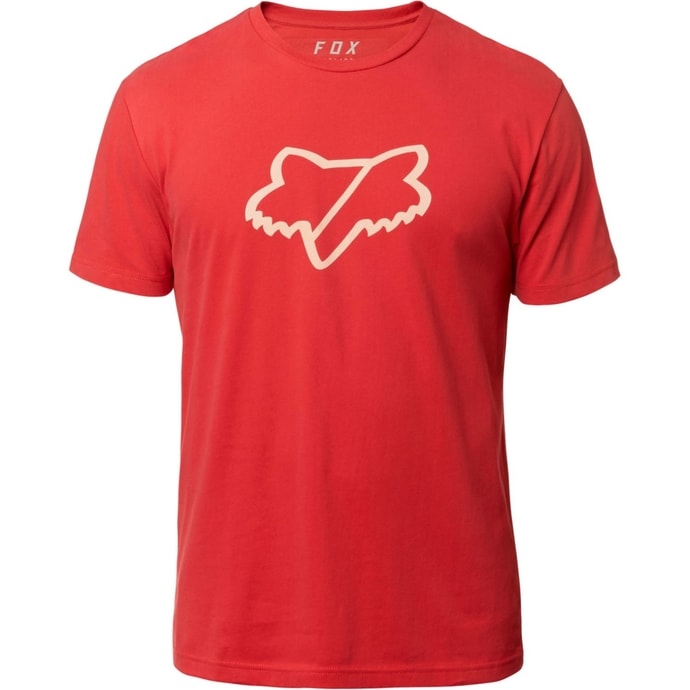 FOX Slash Ss Airline Tee rio red