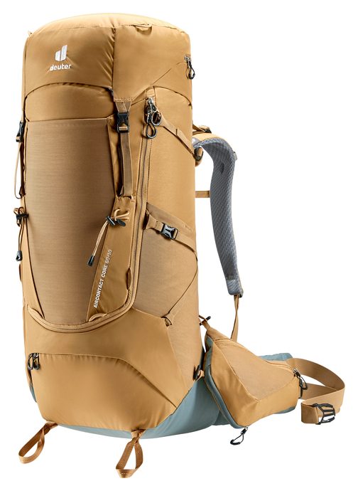 DEUTER Aircontact Core 60+10, almond-teal