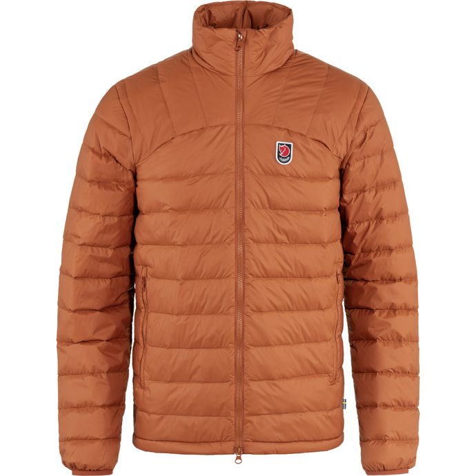 FJÄLLRÄVEN Expedition Pack Down Jacket M Terracotta Brown