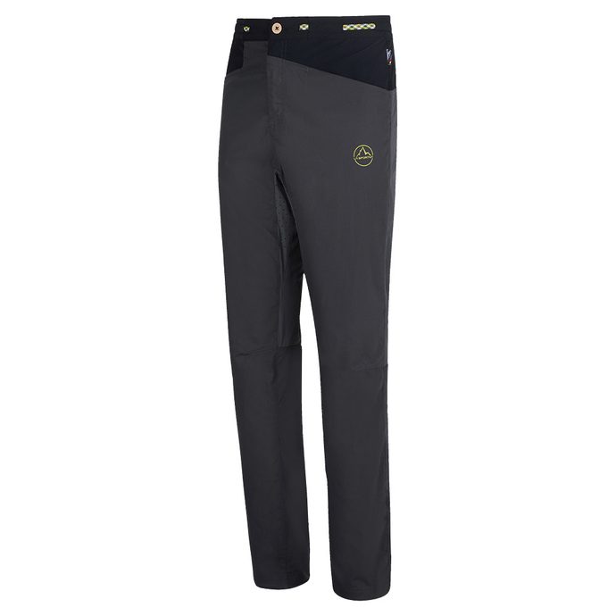 LA SPORTIVA Machina Pant M, Carbon/Lime Punch