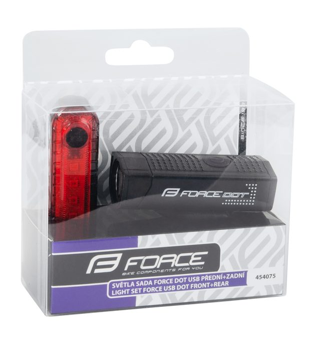 FORCE DOT USB přední+zadní