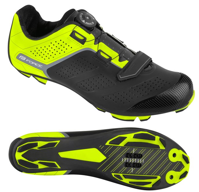 FORCE MTB CARBON DEVIL PRO, fluo