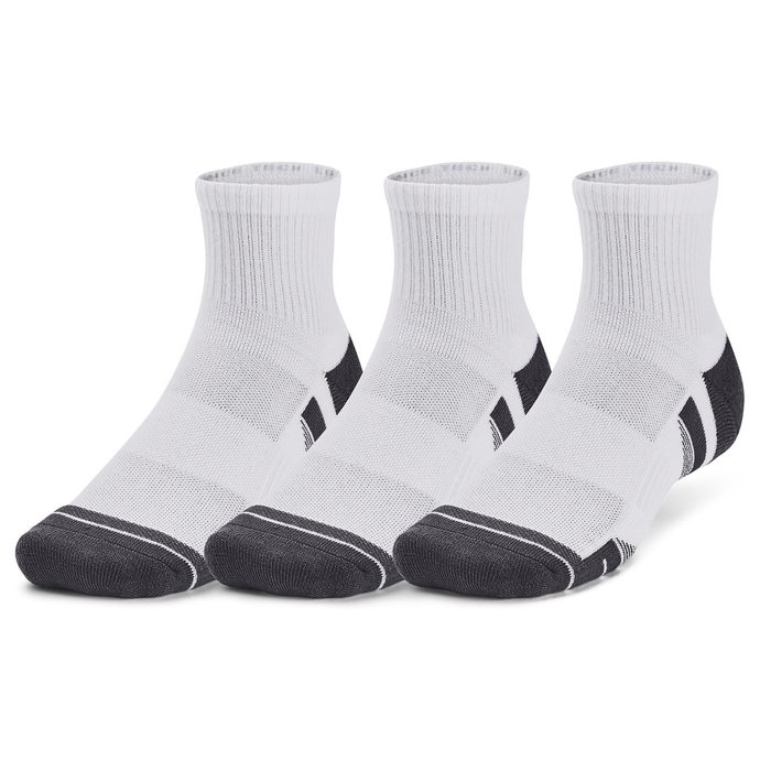 UNDER ARMOUR Performance Tech 3pk Qtr-WHT