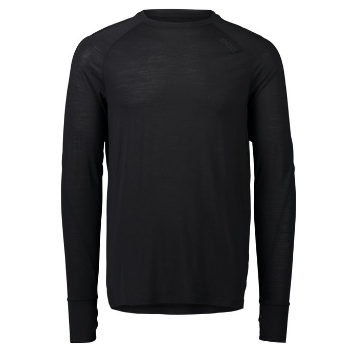 POC M's Light Merino Jersey Uranium Black