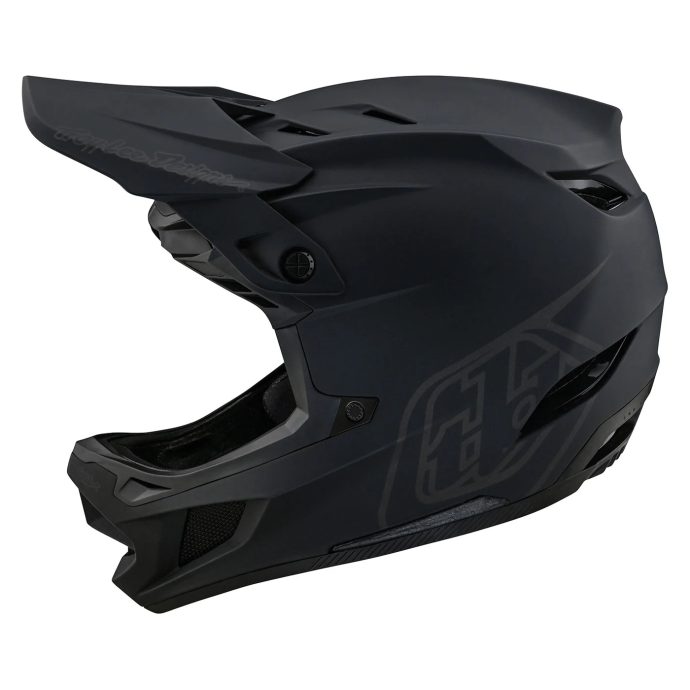 TROY LEE DESIGNS D4 POLYACRALITE MIPS, STEALTH BLACK