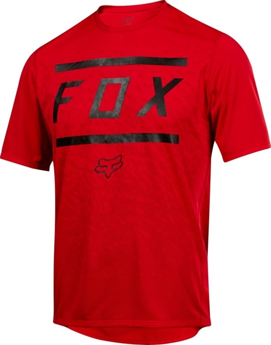 FOX Ranger Ss Bars Jersey Bright Red