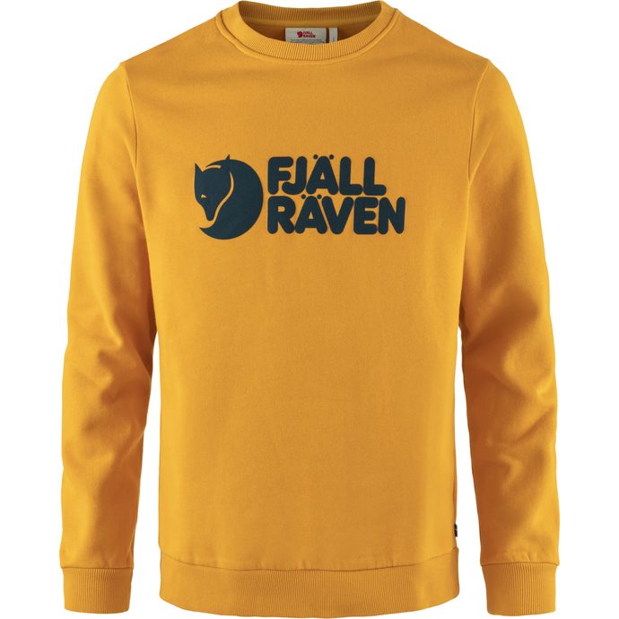 FJÄLLRÄVEN Fjällräven Logo Sweater M, Mustard Yellow