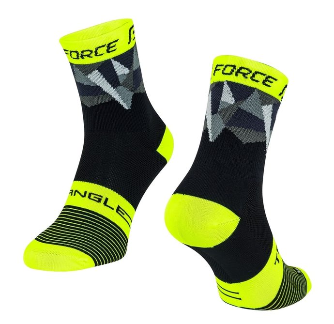 FORCE TRIANGLE černo-fluo-šedé