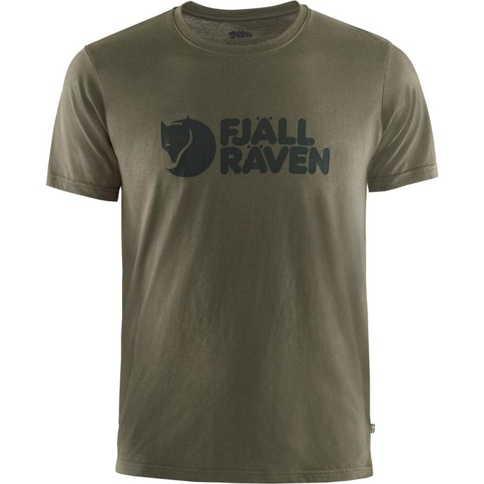 FJÄLLRÄVEN Fjällräven Logo T-shirt M Dark Olive