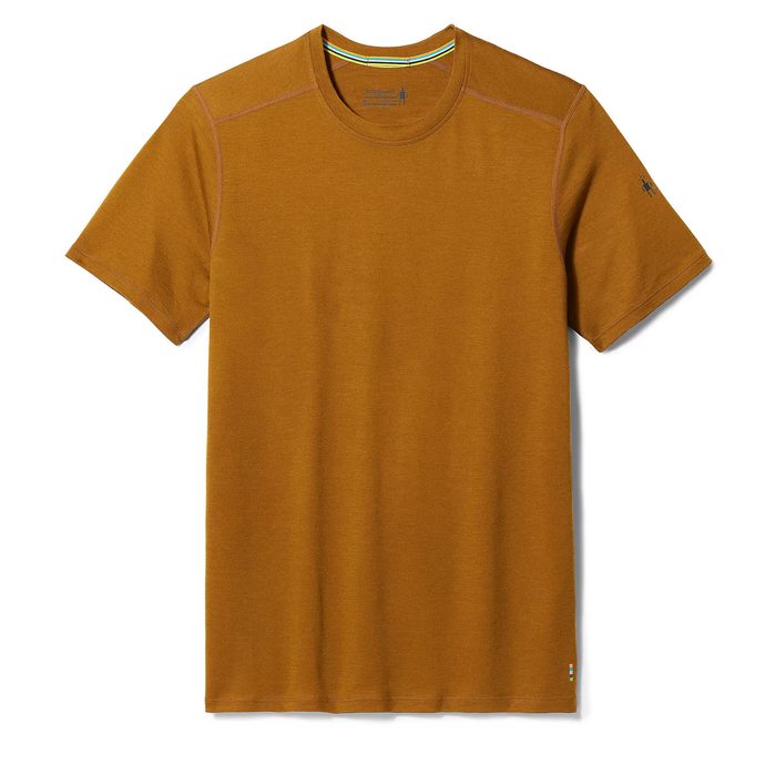 SMARTWOOL M MERINO SHORT SLEEVE TEE, fox brown