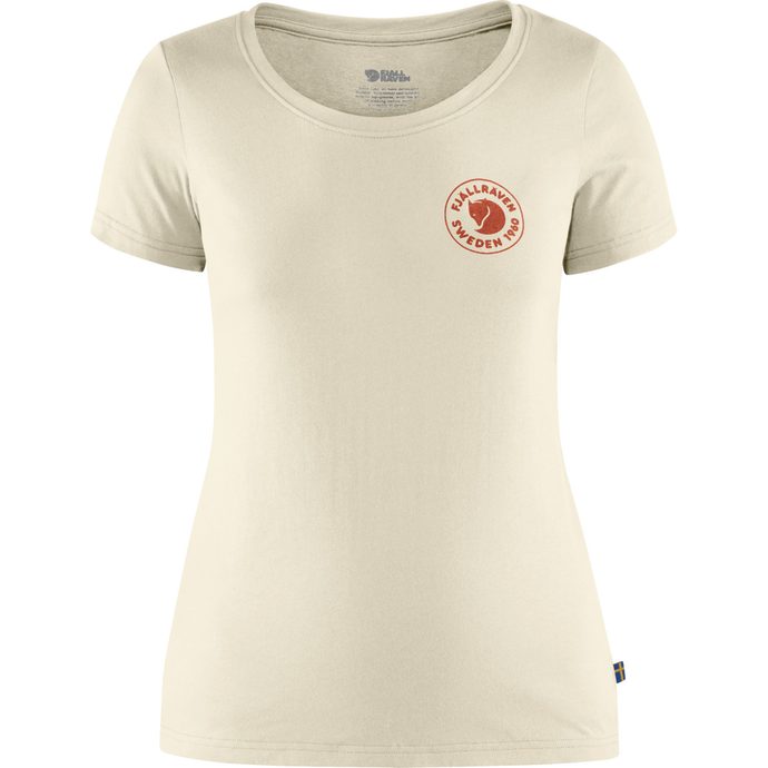 FJÄLLRÄVEN 1960 Logo T-shirt W Chalk White