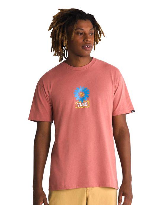 VANS DUAL BLOOM SS TEE WITHERED ROSE