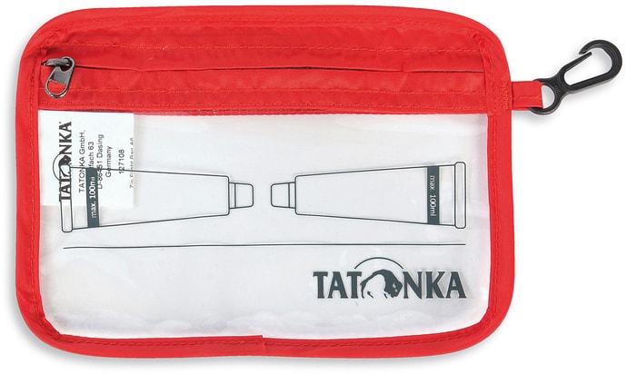 TATONKA ZIP FLIGHT BAG A6, transparent