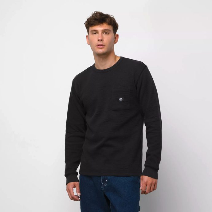 VANS ALDER LS POCKET THERMAL Black