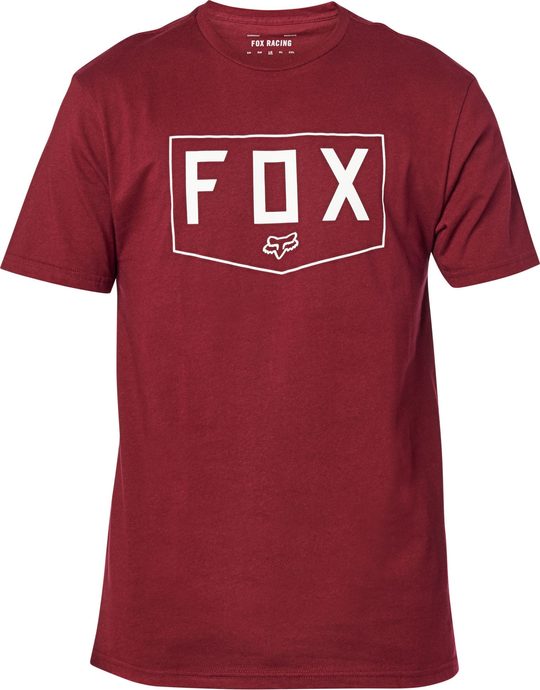 FOX Shield Ss Premium Tee Cranberry