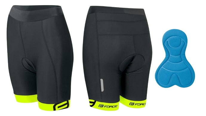 FORCE Waist KID with insert,black-fluo