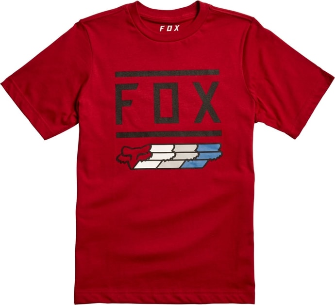 FOX Youth Super Fox Ss Tee Cardinal
