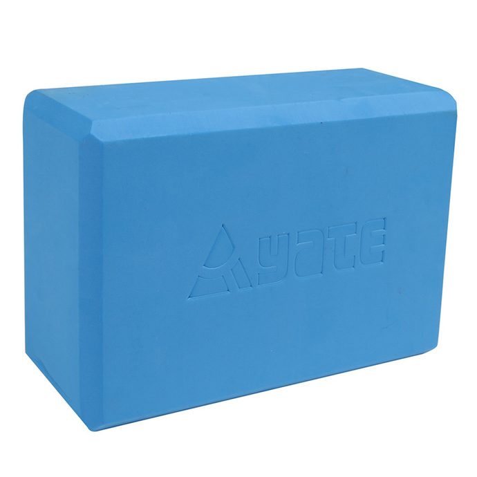 YATE YOGA Block - 22,8x15,2x7,6 cm blue