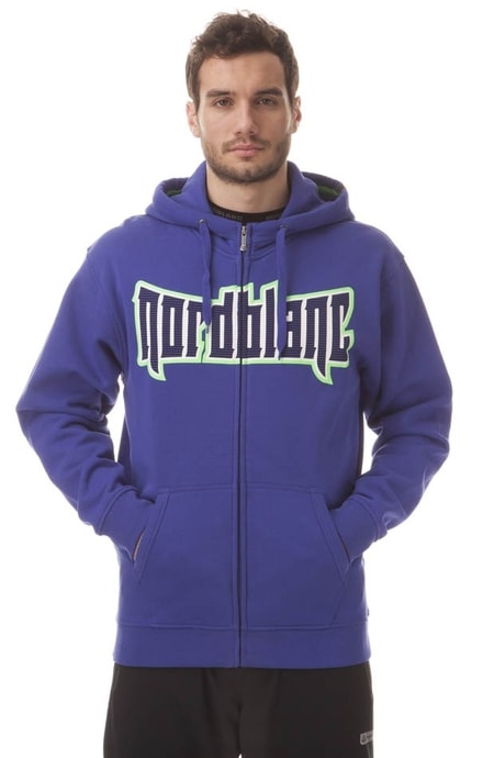 NORDBLANC NBFMS5407 FIA - Men's hooded sweatshirt action