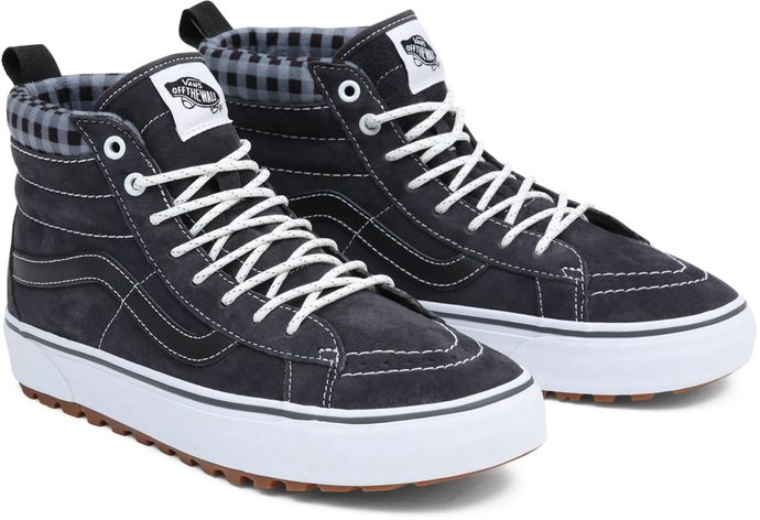 VANS UA SK8-Hi MTE-1 PLAID, GREY/WHITE