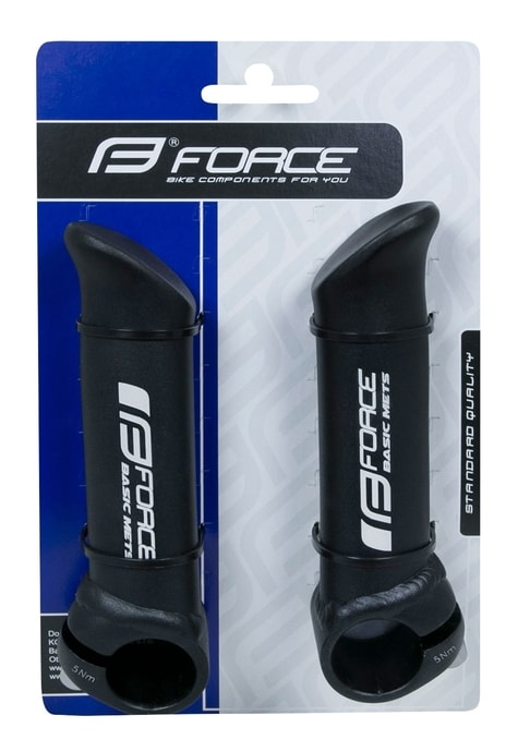 FORCE METS 12 cm Al, černé mat-malé logo