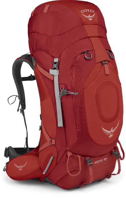 OSPREY Xena 70 ruby red - dámská krosna