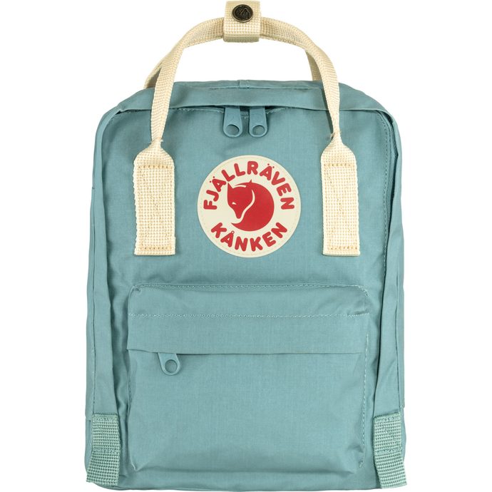 FJÄLLRÄVEN Kånken Mini 7 Sky Blue-Light Oak