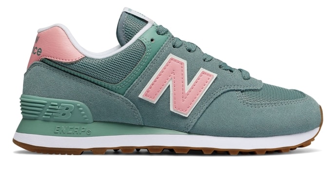 NEW BALANCE WL574FLB green