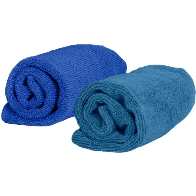 TEK TOWEL 2x Wash Cloths cobalt blue/pacific
