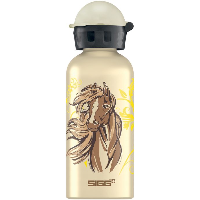 SIGG HORSE FAMILY 400 ml - Lahev zlatá