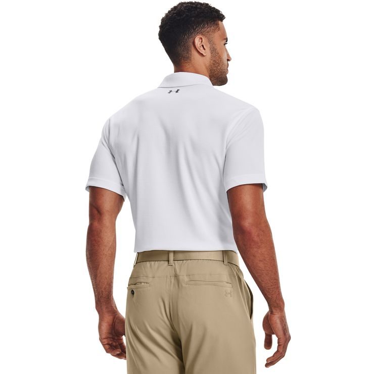 UNDER ARMOUR Tech Polo, White