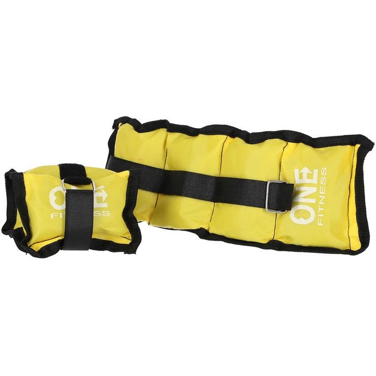 ONE FITNESS WW01 2 x 0,7 kg žluté
