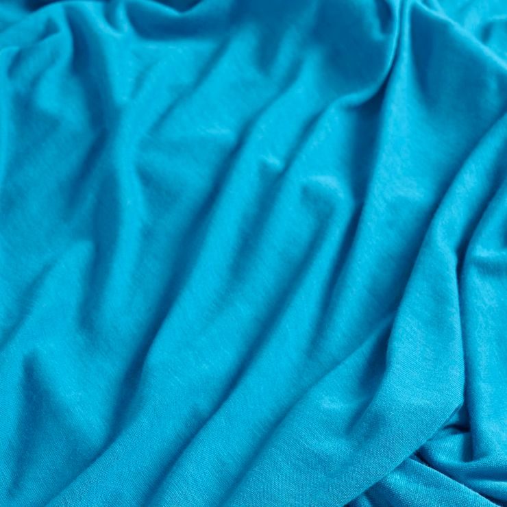 SEA TO SUMMIT Breeze Sleeping Bag Liner - Mummy w/ Drawcord Blue Atoll