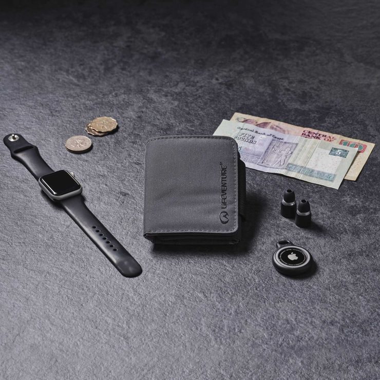 LIFEVENTURE RFiD Wallet grey