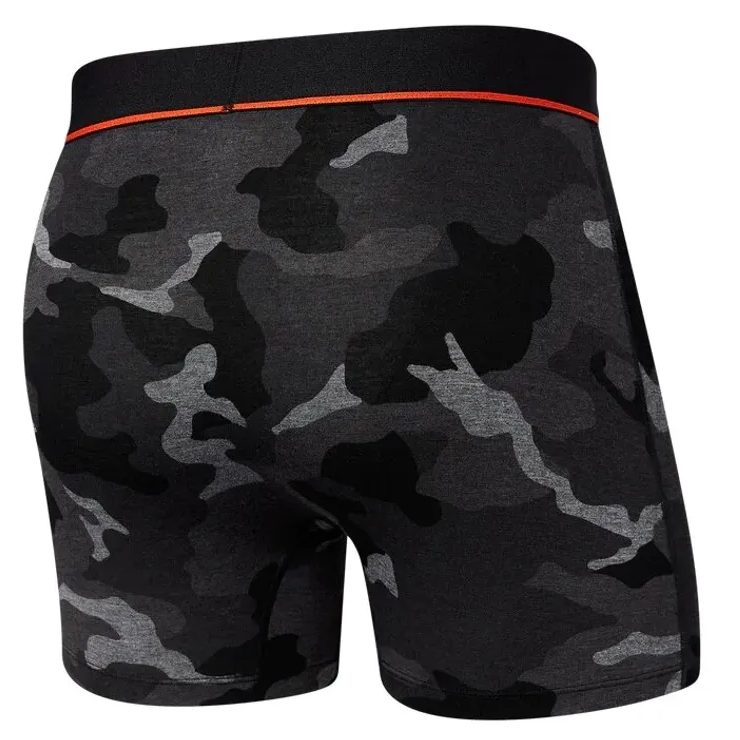 SAXX ULTRA SUPER SOFT BB FLY, Supersize Camo-Black