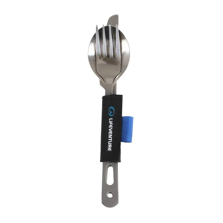LIFEVENTURE Knife Fork Spoon Set - Titanium