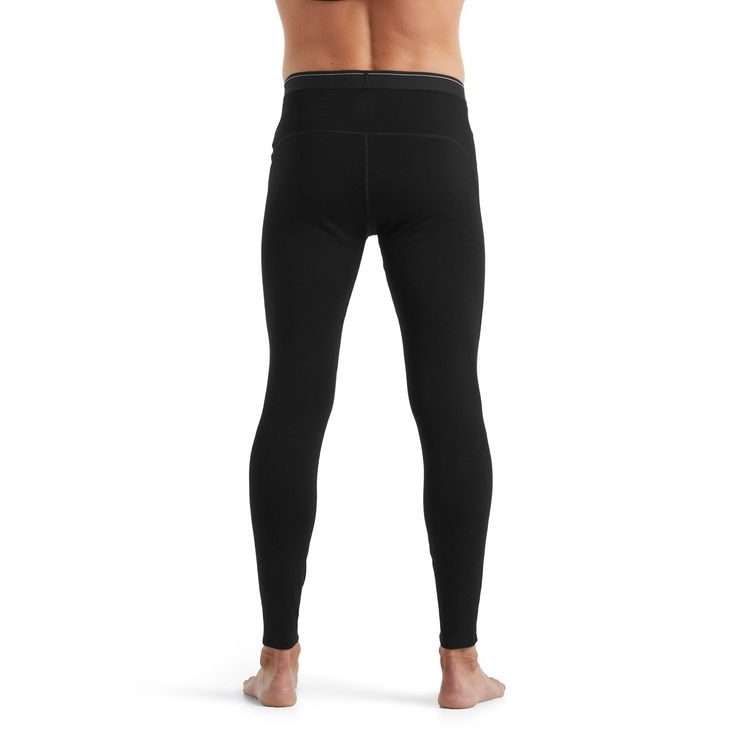 ICEBREAKER M Merino Leggings, BLACK