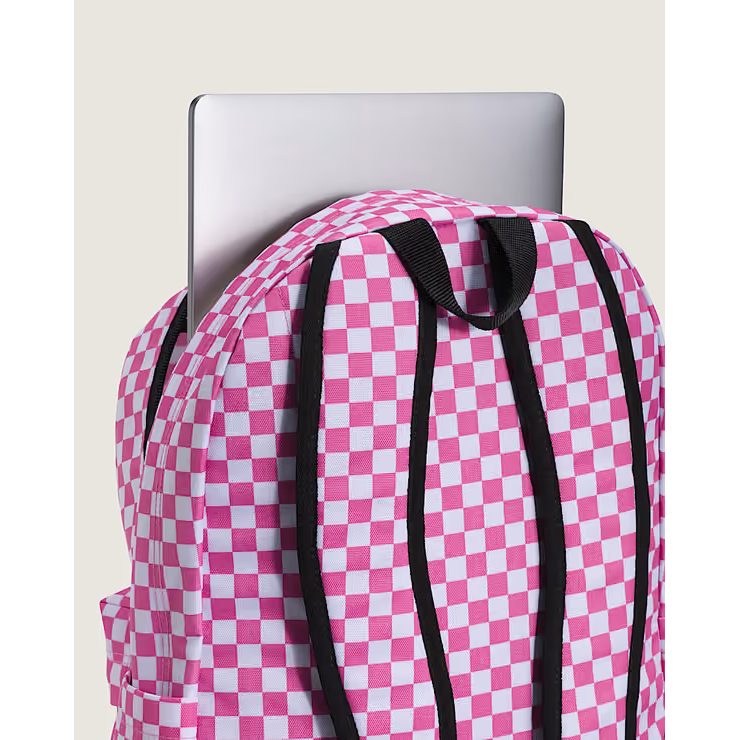 VANS Old Skool Check Backpack 22 CHECKERBOARD Pink Fizz
