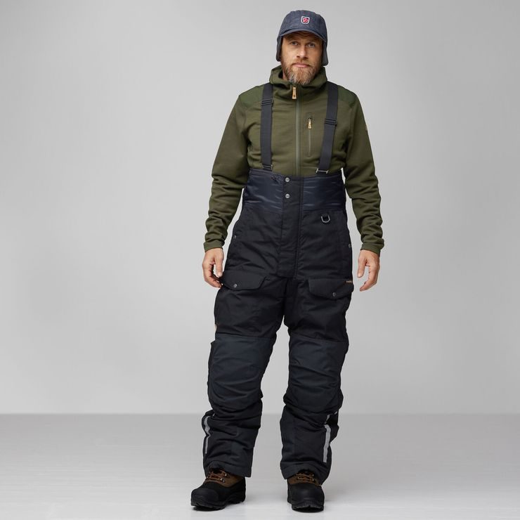 FJÄLLRÄVEN Polar Bib Trousers M, Black